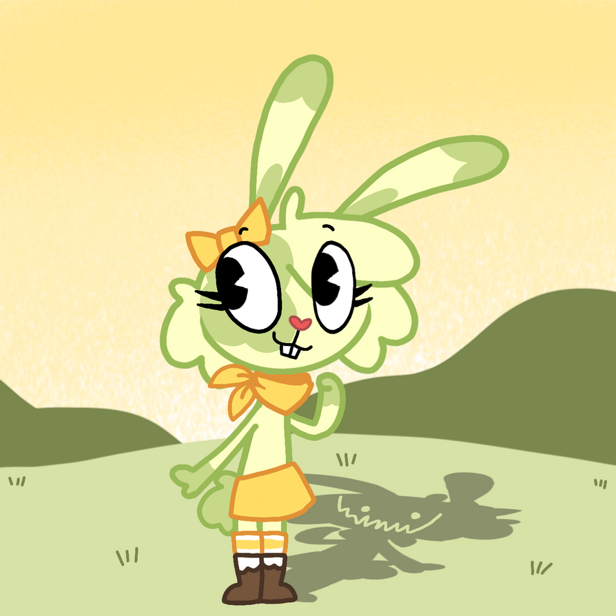 Lucky in The HTF Art Style by BittyByBun on DeviantArt