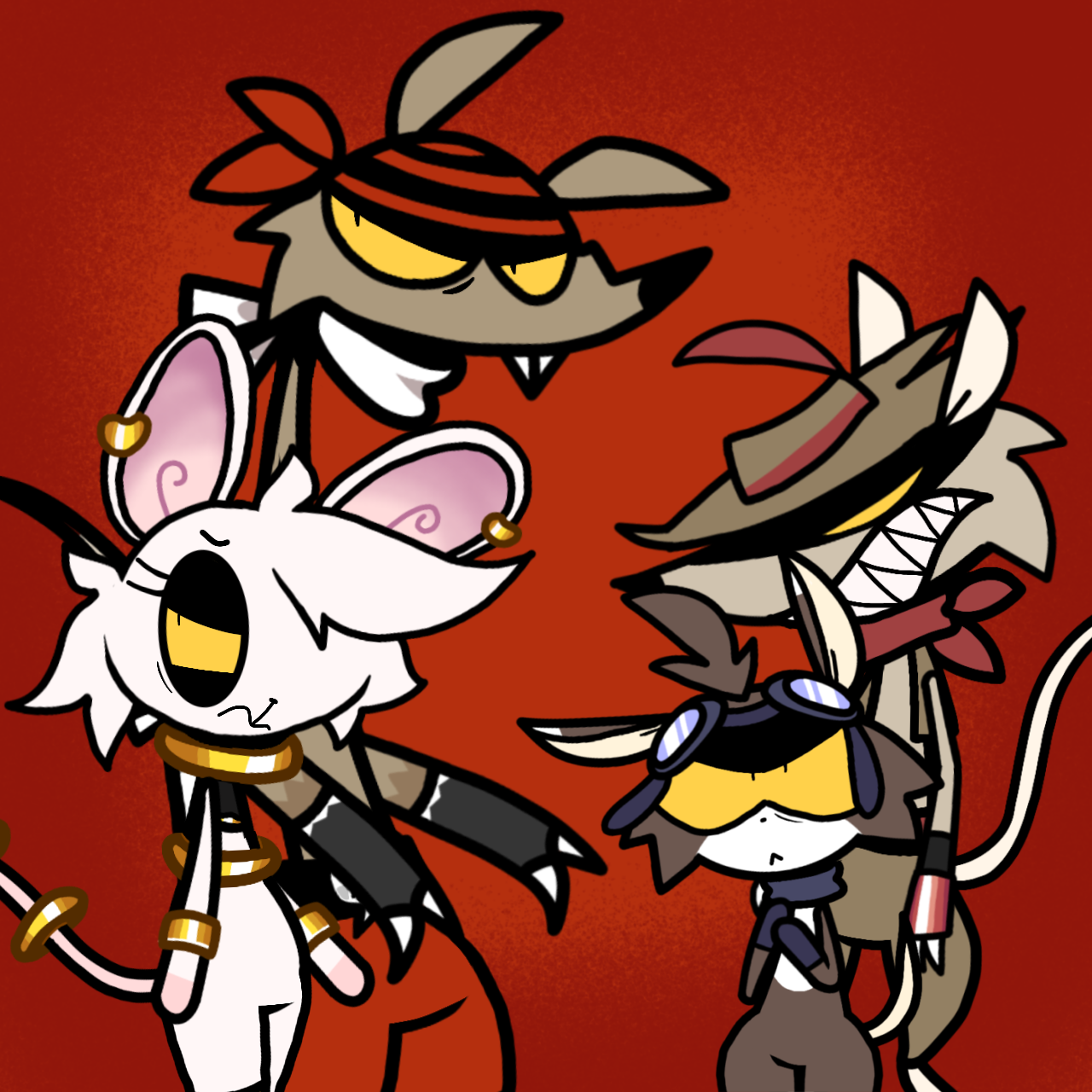 Anonymous Rat Rat Encounter by BittyByBunn on DeviantArt