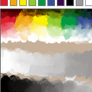 Palette to paint in pastel