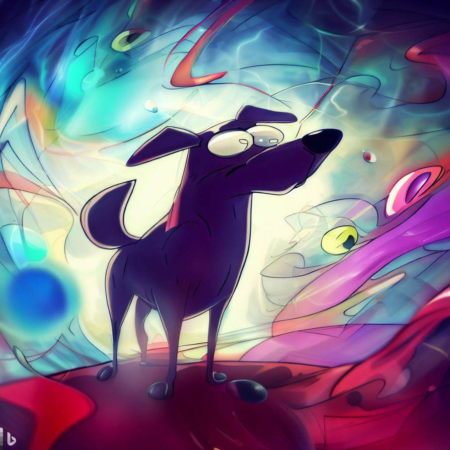 Courage the cowardly dog by telles0808 on DeviantArt