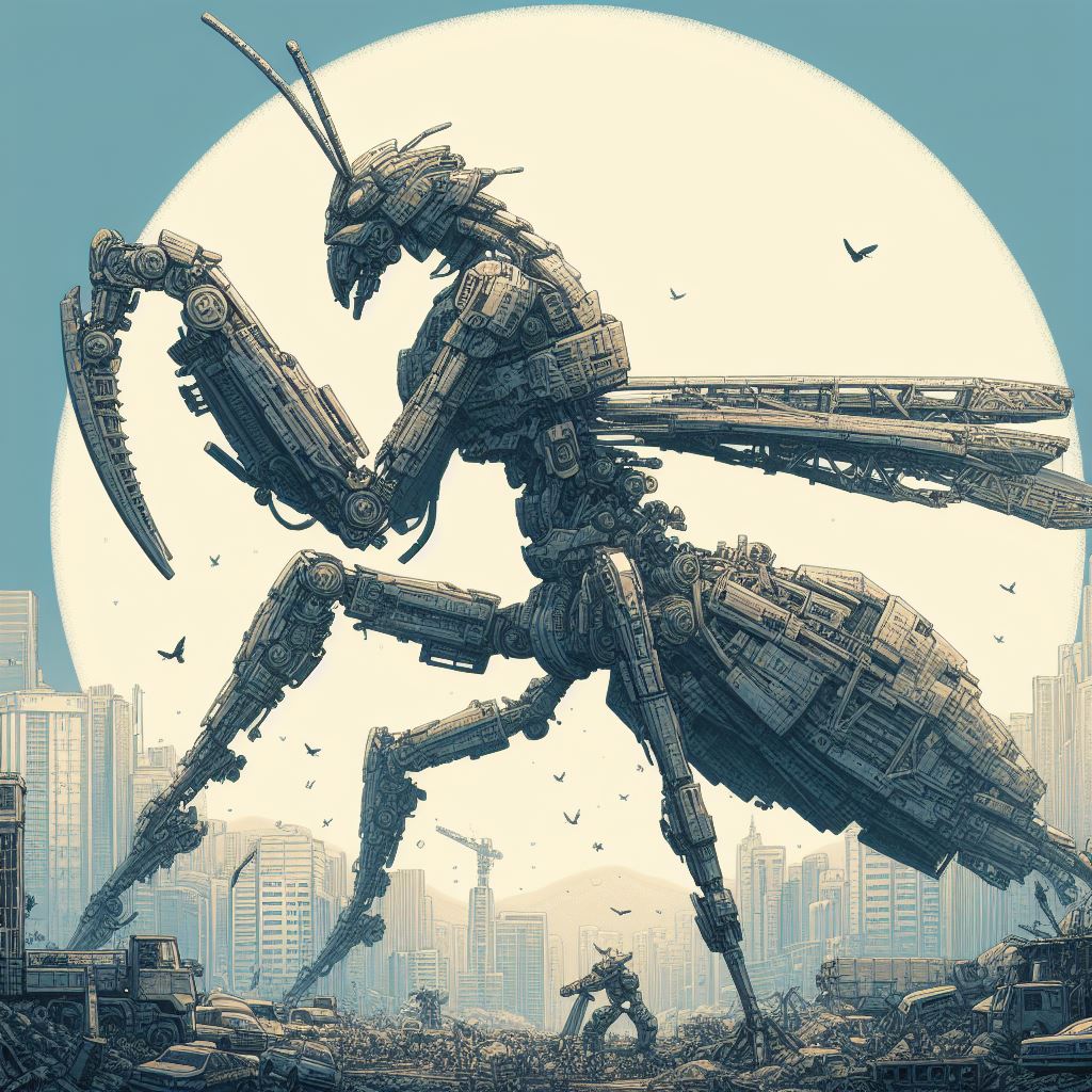 Insectoid Deviantart Concept Art - Insectoid Robots 33 by telles0808 on DeviantArt
