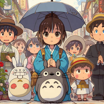 Totoro's parade