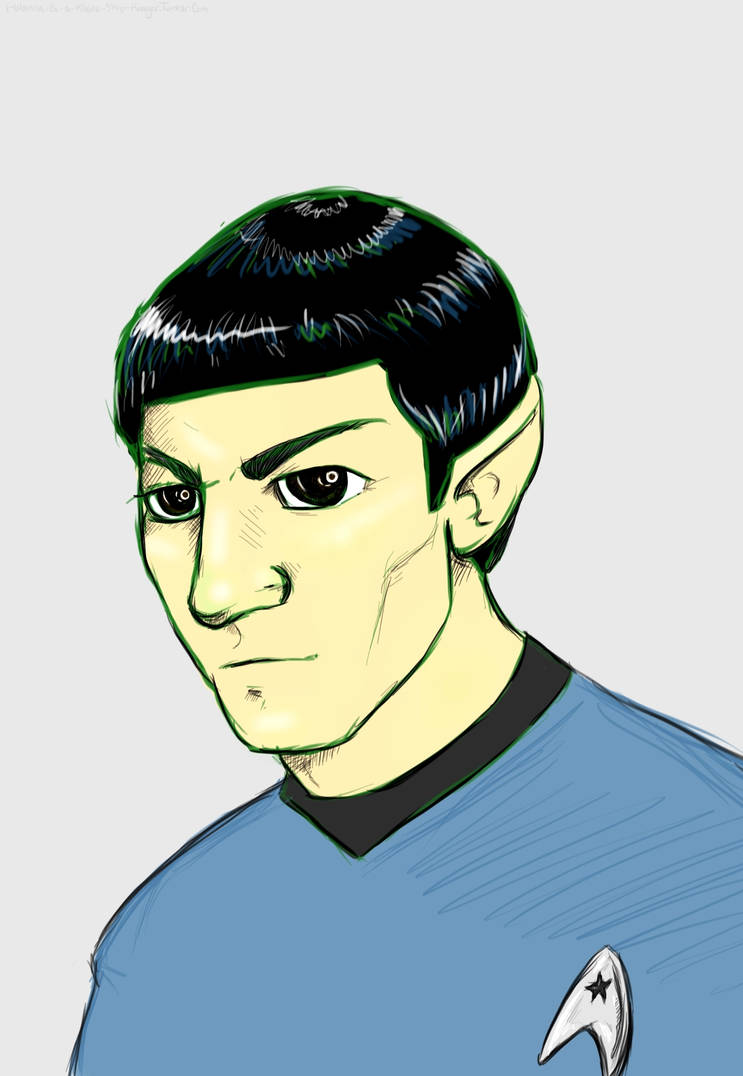 Spock by TheGingerHasSpoken on DeviantArt