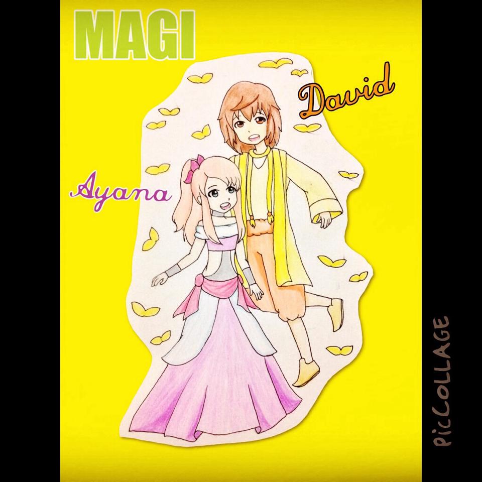Magi - Ayana y David by Hatsumi14 on DeviantArt