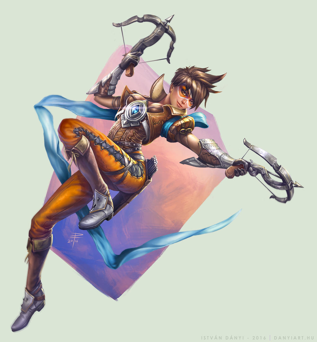 Tracer - Fantasy version by danyiart