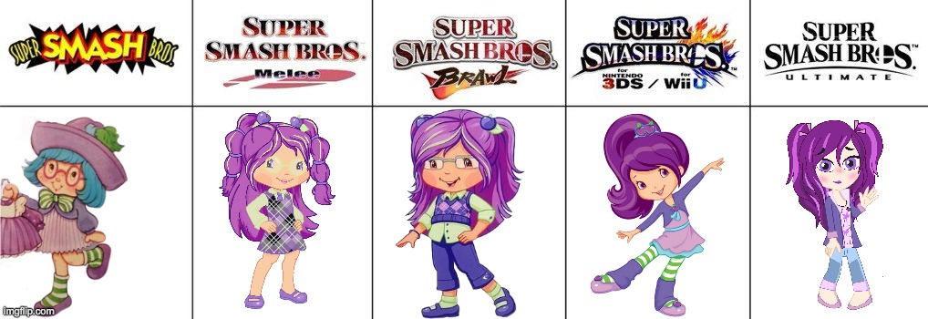 Pudding Smash Plum Pudding in Smash Bros by mog84834747834378 on DeviantArt