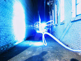Light Graffiti 6 - Alleyway
