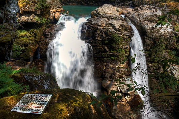 Dangerous Falls - HDR