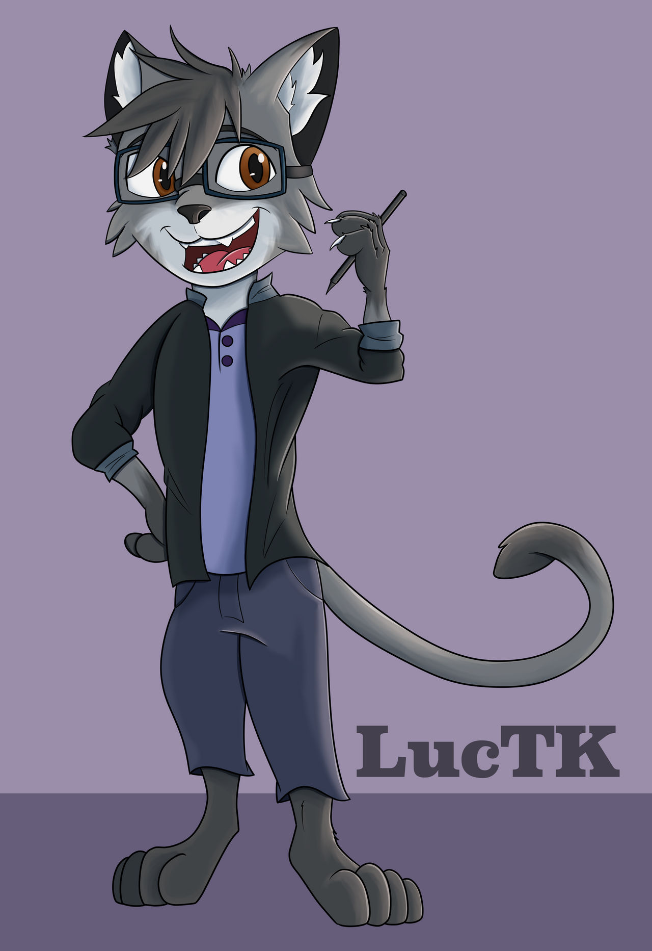Luc the Cat by LucTKArt on DeviantArt