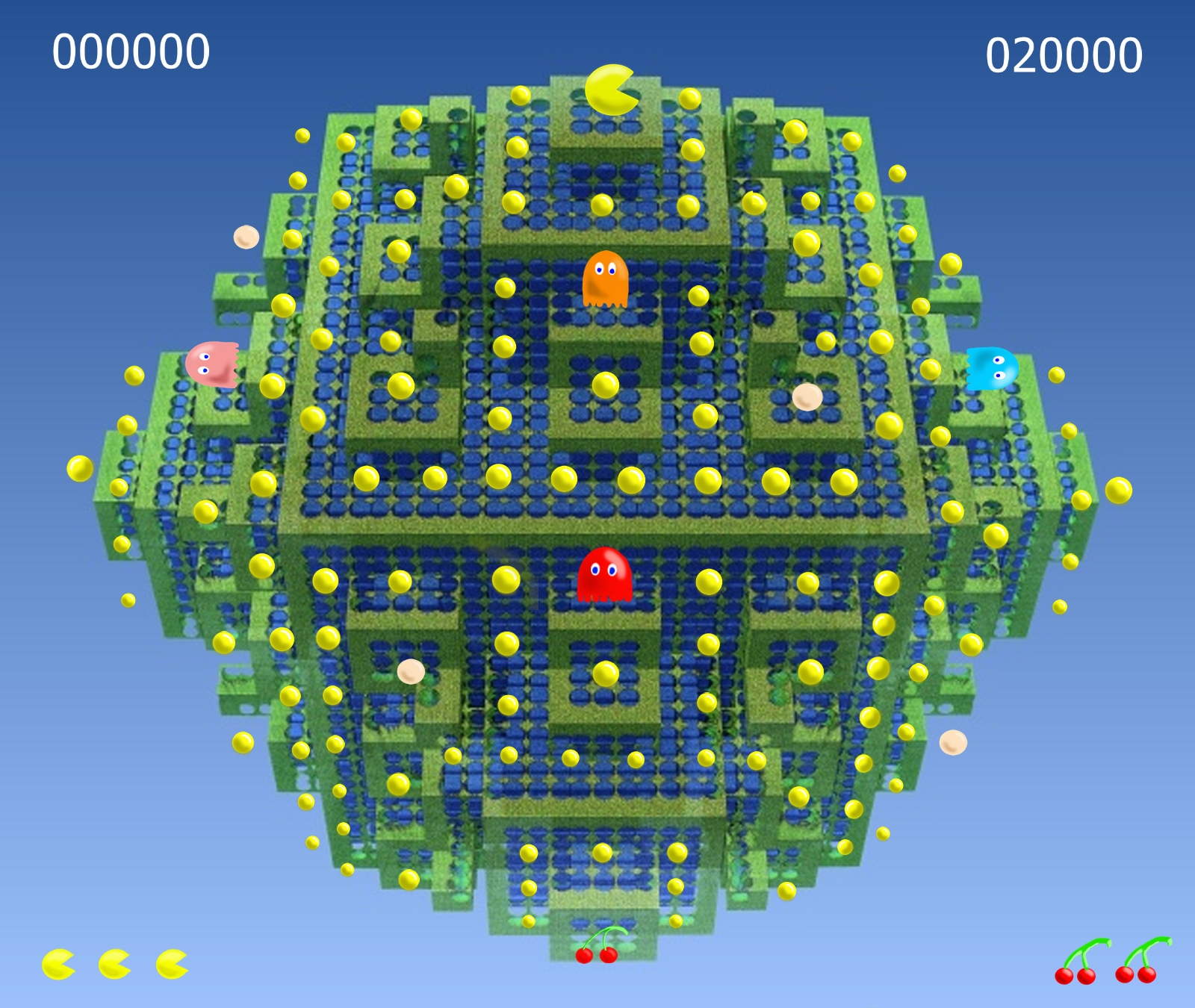 Pacman 3d Rtx Packman 3D Game – Packman 3D , Recherches associées pour pacman 3d ...