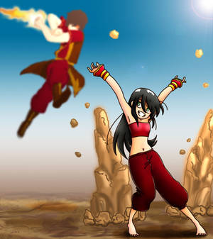 Toph vs Zuko