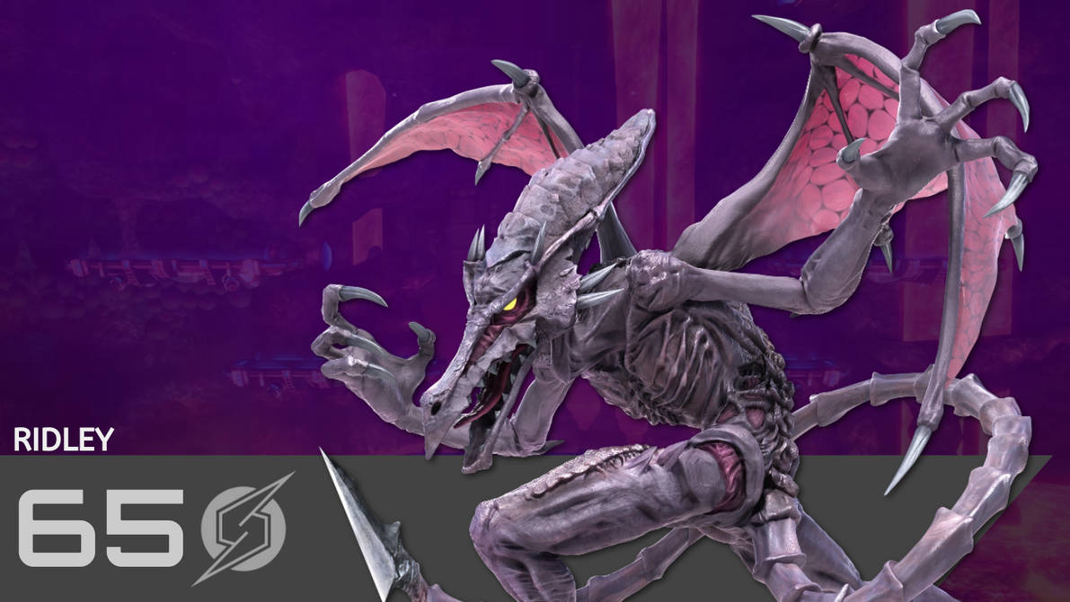 Ridley Wallpaper - Smash by poyopalace on DeviantArt