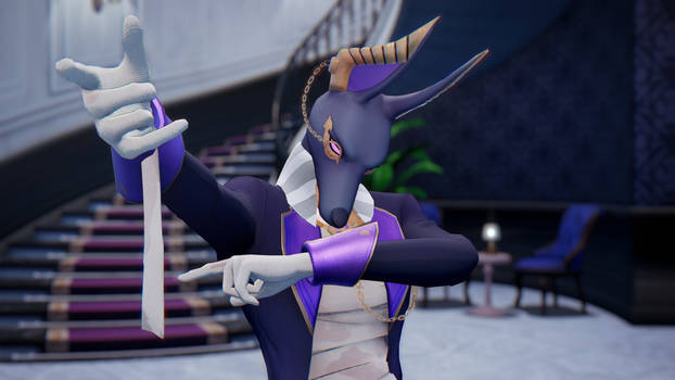 [Dislyte MMD] Hiasobi [Drew Anubis]