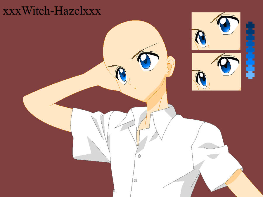 Embarrassed anime girl base