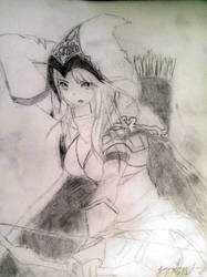 ANIME ASHE! from league of legends!!