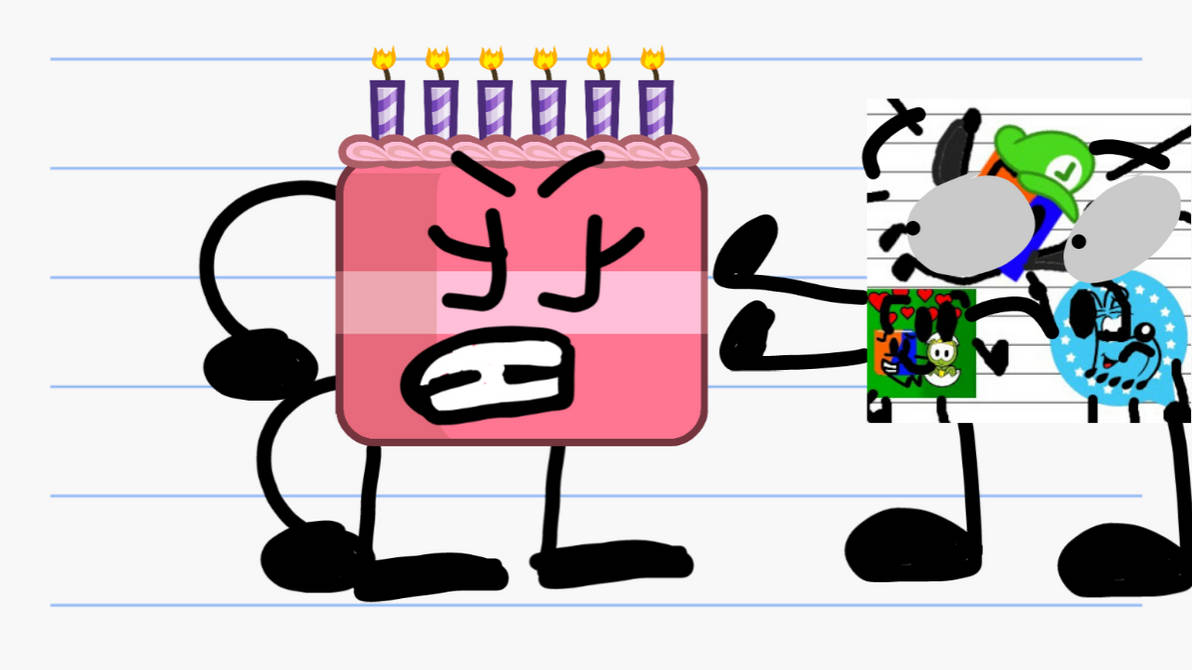 Cakey Object Show Me and Cakey from Object Invasion by BumpingGoodArts on DeviantArt