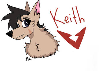 Keith as wolf