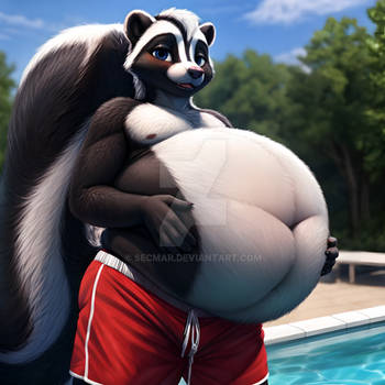 [Open] Adoptable - Super Fat Skunk Dude