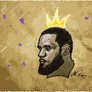 Lebron James King Sketch