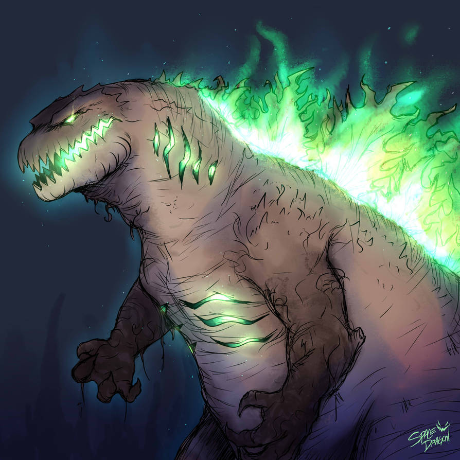 Halloween Godzilla by SpaceDragon14 Halloween Godzilla by SpaceDragon14