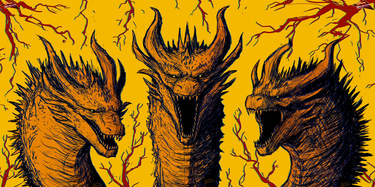 GHIDORAH - King Of The Monsters by SpaceDragon14 on DeviantArt