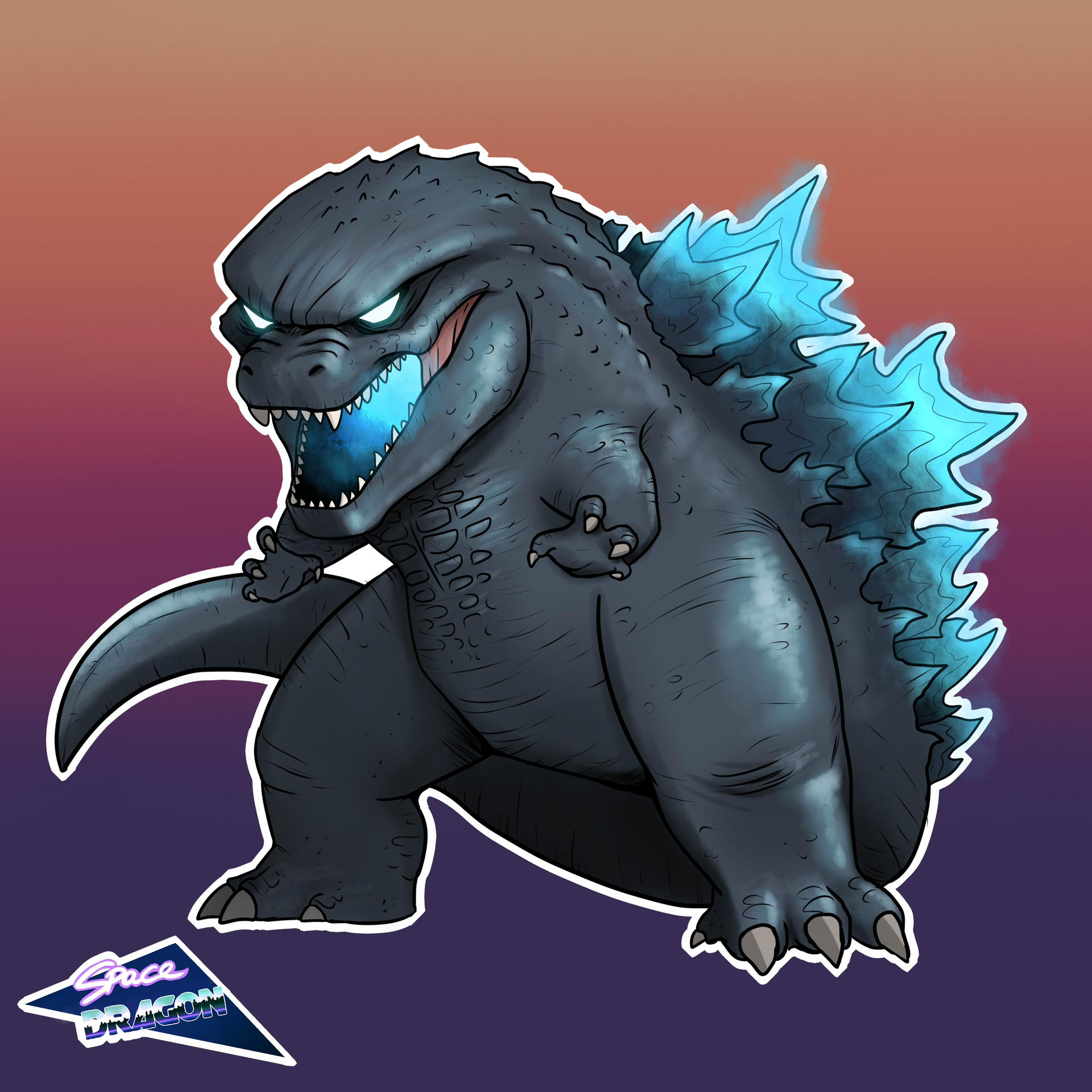 Mini Gozilla Mini Godzilla - KOTM by SpaceDragon14 on DeviantArt