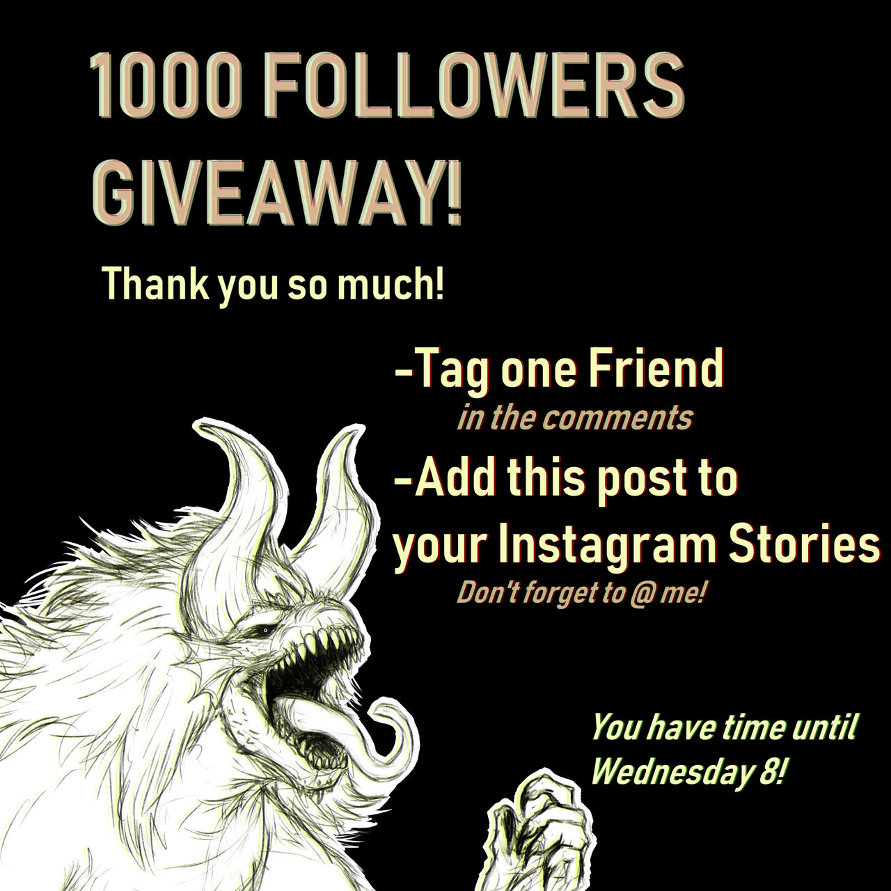 Instagram Raffle by SpaceDragon14 on DeviantArt