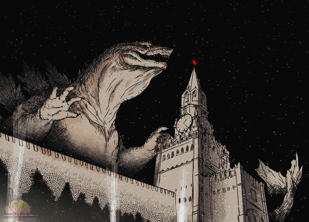 Moscow Godzilla TSAR GODZILLA by SpaceDragon14 on DeviantArt