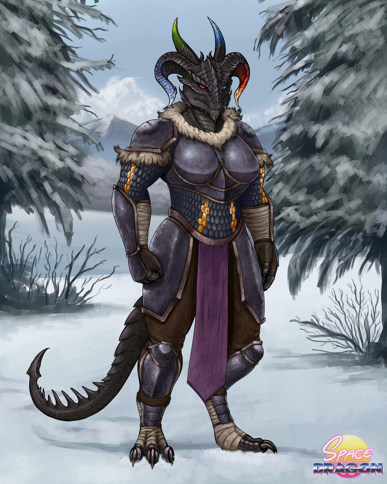 Tyr's Dragonborn lady