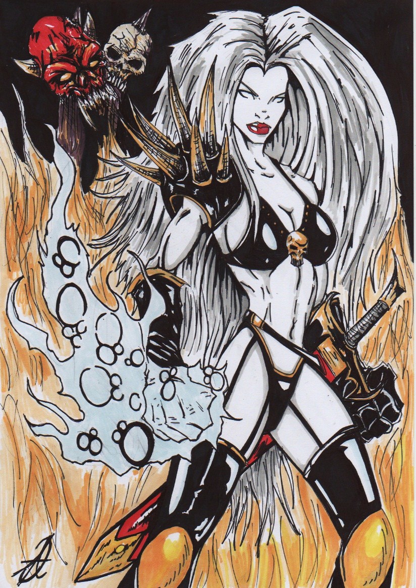 lady death colour