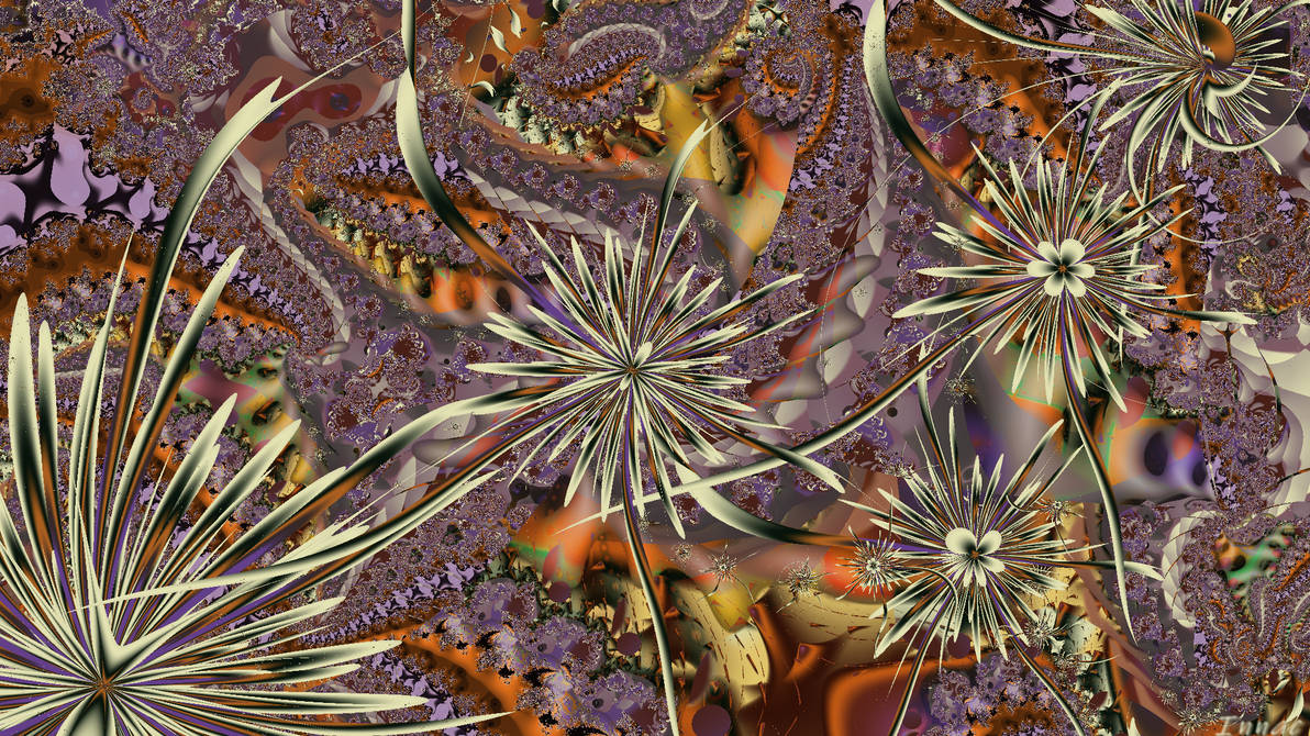 Whirls and flowers by innac on DeviantArt