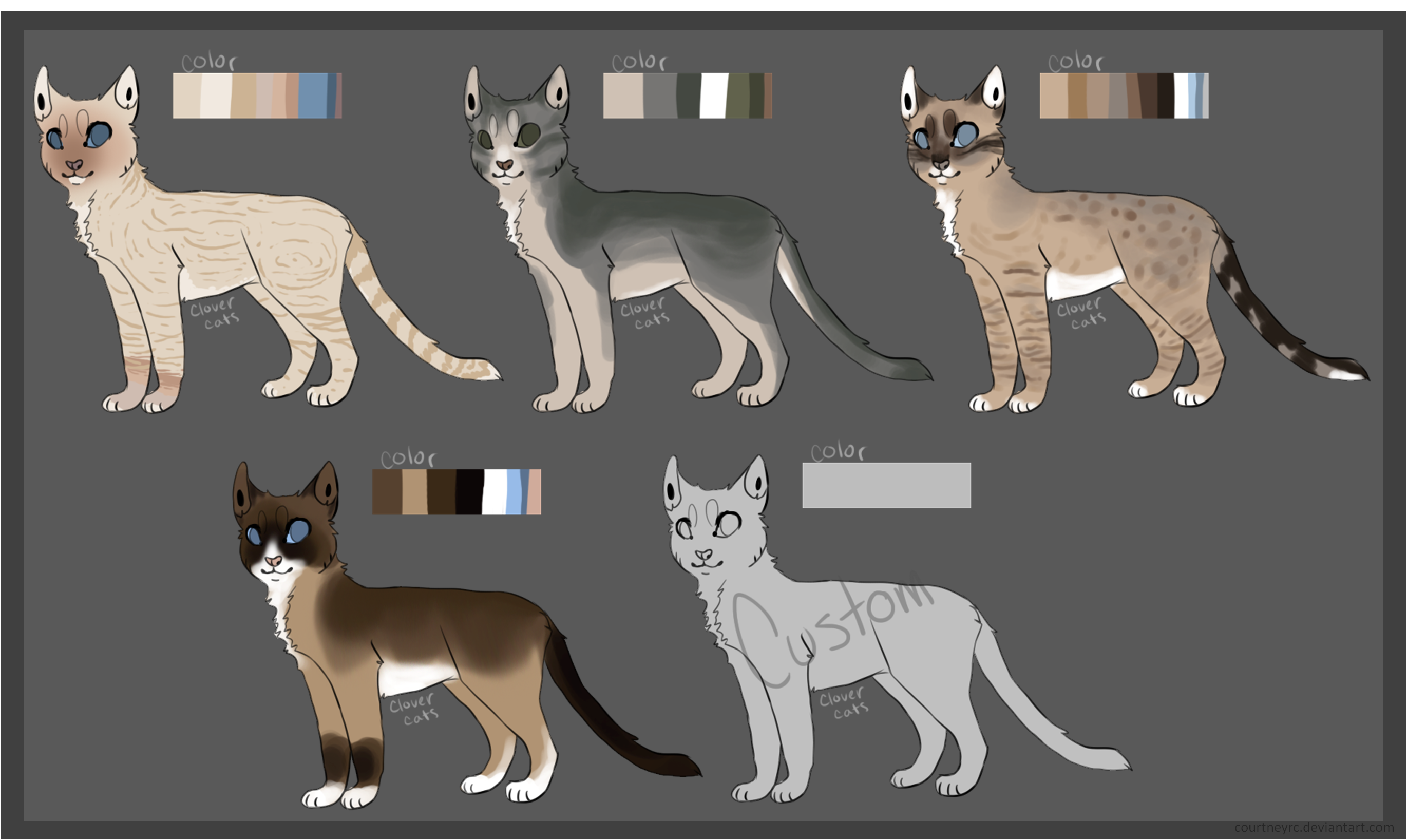 Cat Adoptables -Sheet 4- CLOSED