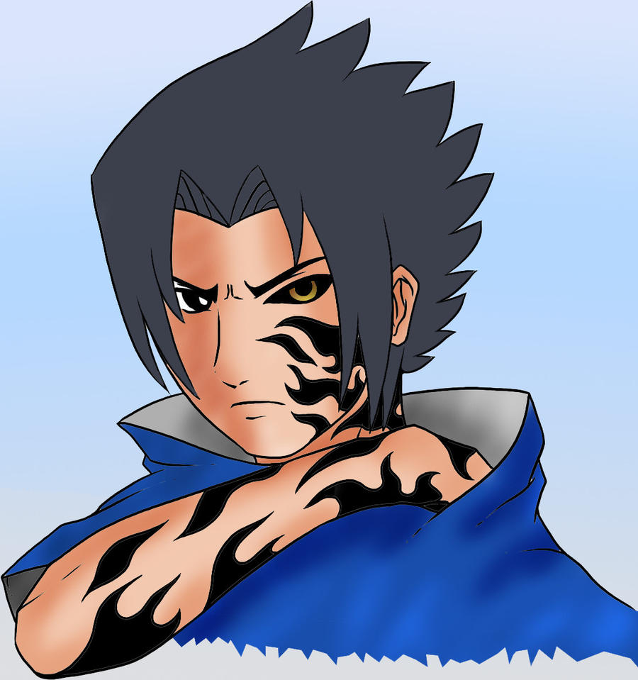 Sasuke Curse Mark 2.