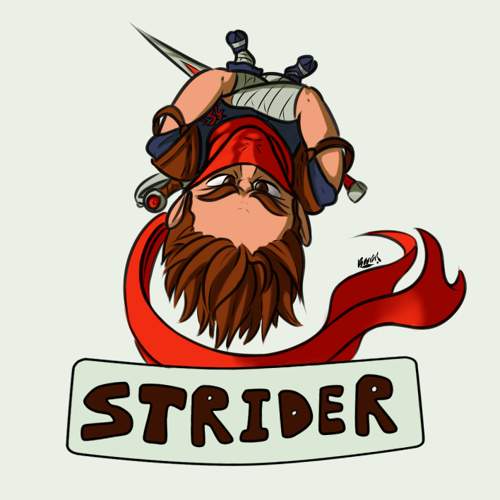 MvC Chibis- Strider by erickermr on DeviantArt