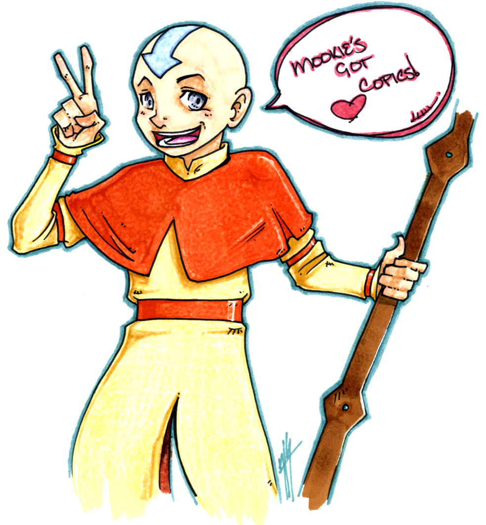 Aang - Copic Celebration