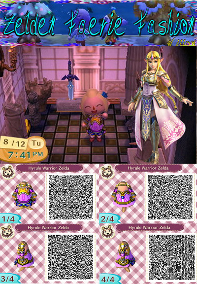 Hyrule Warriors Zelda: Animal Crossing New Leaf QR