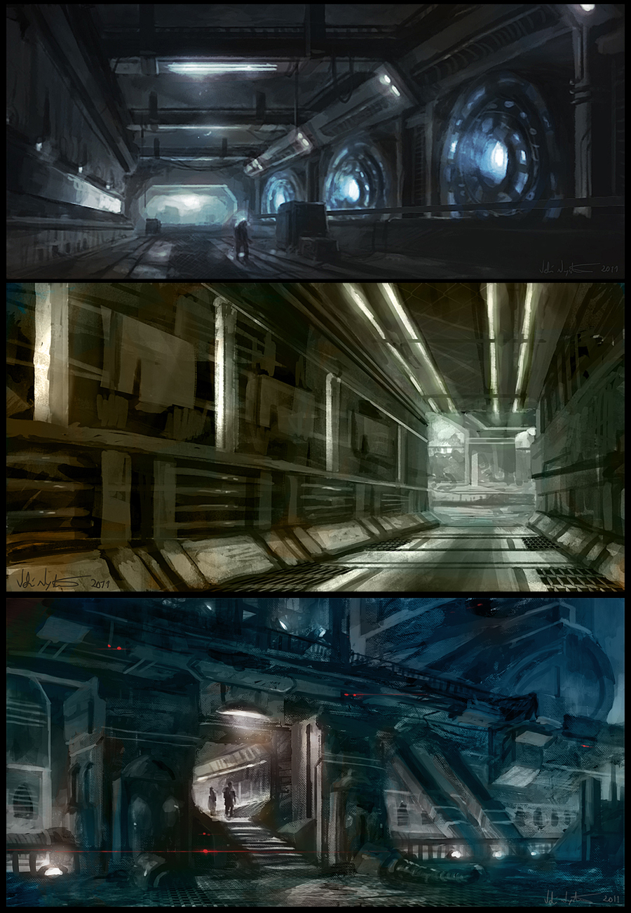 Spaceship Interiors pt. 1 by Vablo on DeviantArt