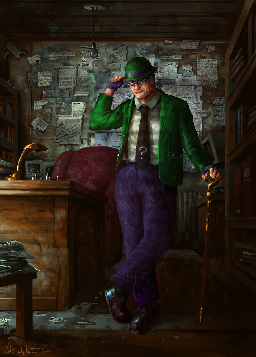 The Riddler by Vablo on DeviantArt