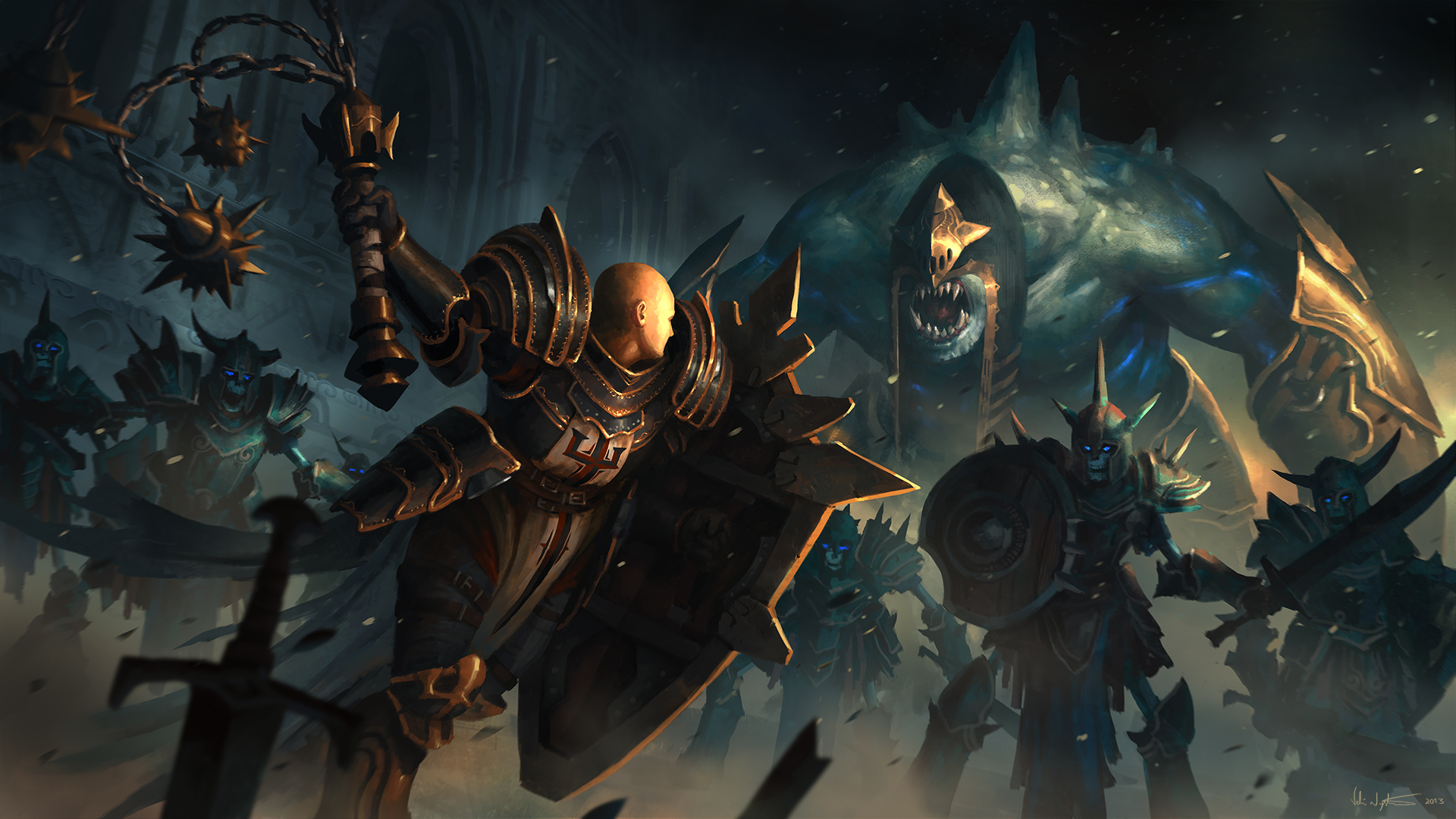 May The Darkness Be Consumed By Light - Diablo III by Vablo