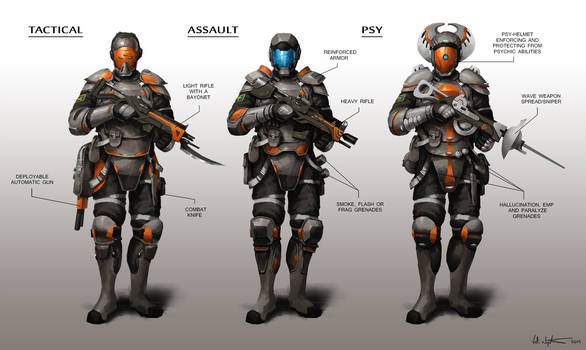 Futuristic Soldiers