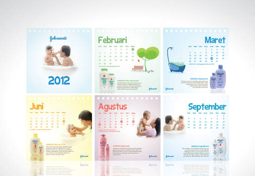johnson's baby calendar