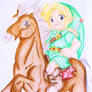 Link with Epona