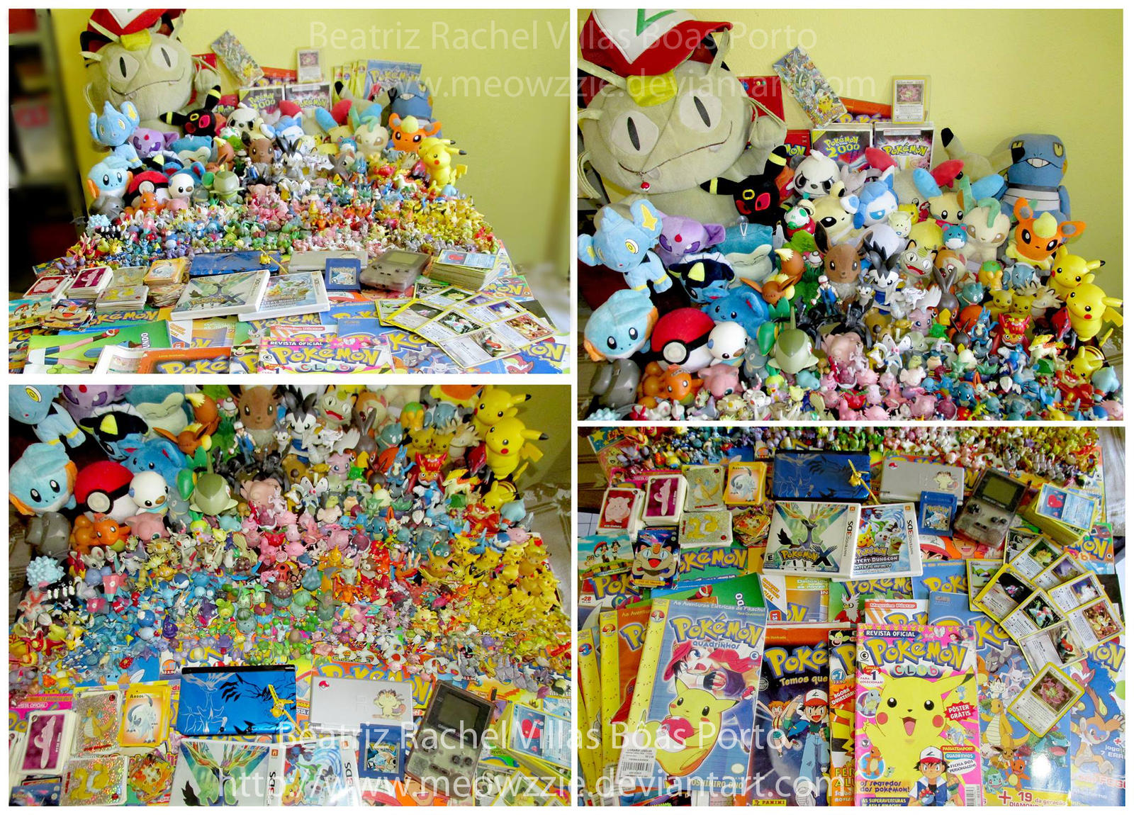 My pokemon collection - updated by Meowzzie on DeviantArt