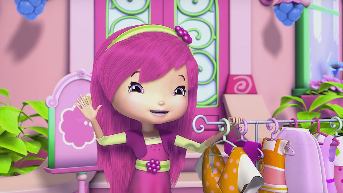 Raspberry's Greeting Strawberry by JamesDELLIS on DeviantArt