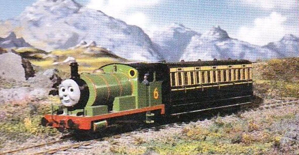 Percy The Small Green Engine by JamesDELLIS on DeviantArt