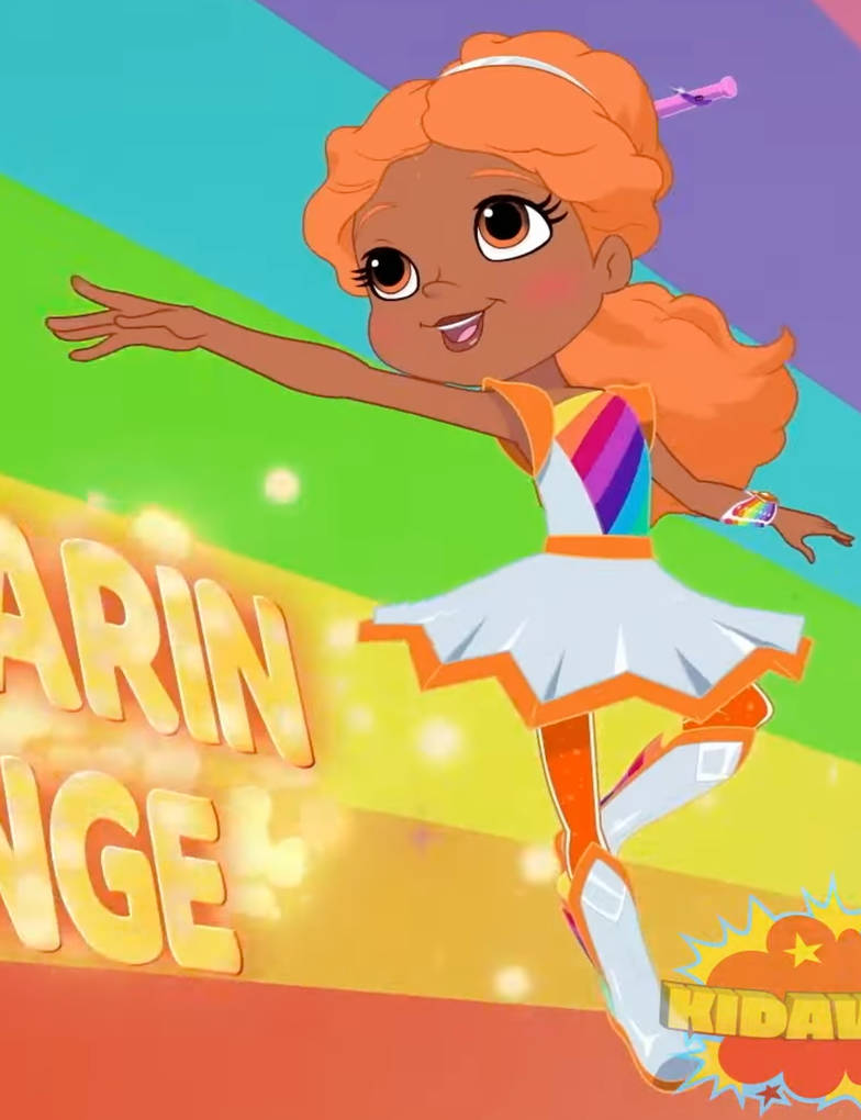 Organe Ranger Rainbow Rangers Mandarin Orange In 2D by JamesDELLIS on DeviantArt