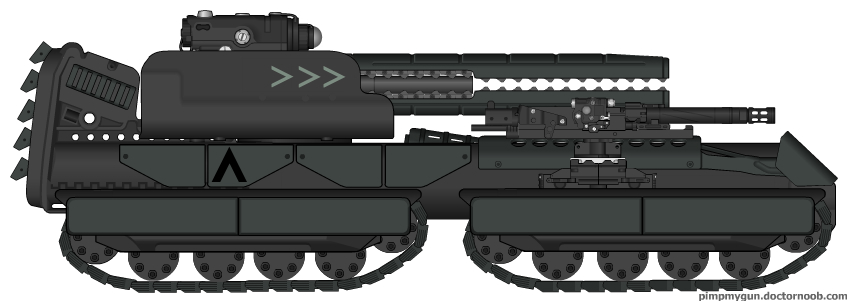 BHA Landbattleship MK1 AKA RoadCrusher