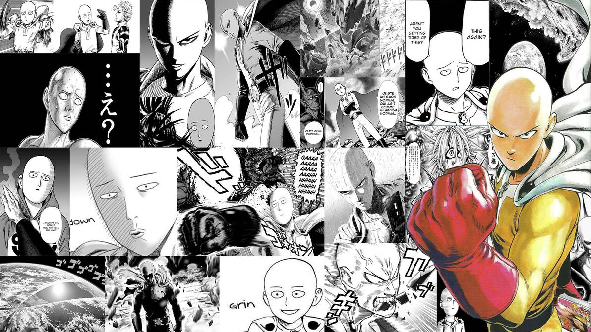 Wallpaper look, manga, comic, Saitama, Saitama, One-Punch Man, ONE