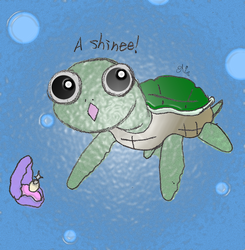 Turtle Simplistic Sketch