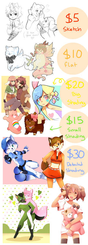 Commission Prices (OPEN)